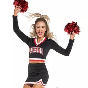 Super cute cheerleader costume